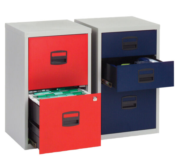 Bisley 3 draw SOHO Filing Cabinets