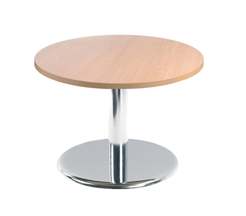 Trumpet Base Circular Coffee Table - Office Furniture ...