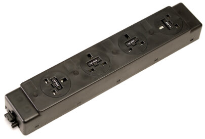 Under Desk Power Module 4 UK Sockets